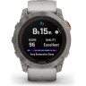 Часы GARMIN FENIX 7X PRO – SAPPHIRE SOLAR EDITION TITANIUM WITH FOG GRAY/EMBER ORANGE BAND 010-02778-15
