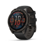 Смарт-часы GARMIN FENIX 8 47 mm AMOLED Sapphire Carbon Gray DLC черный силикон 010-02904-29